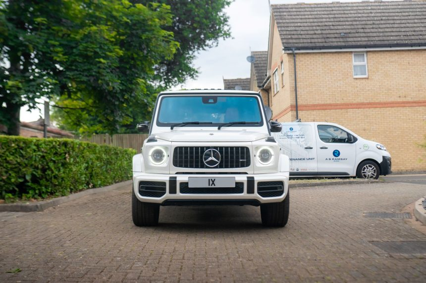 Mercedes G63 AMG Polar White