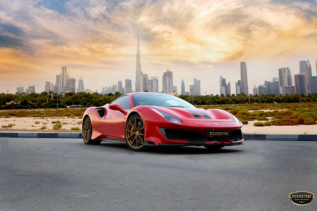 Ferrari Pista 488 - Sports Car Rental Dubai Supercar Experience