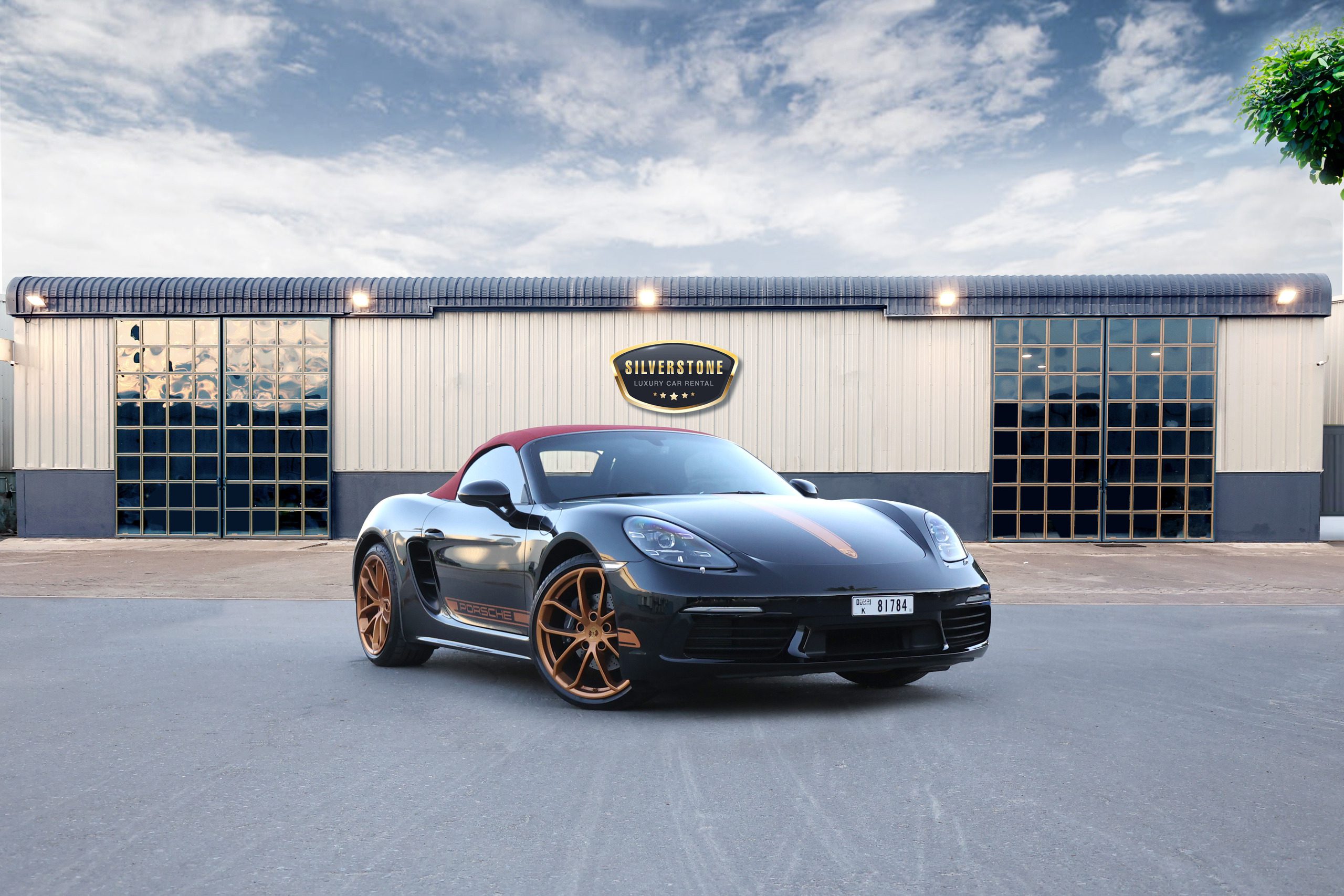 Porsche 718 Boxster - rent a car Dubai
