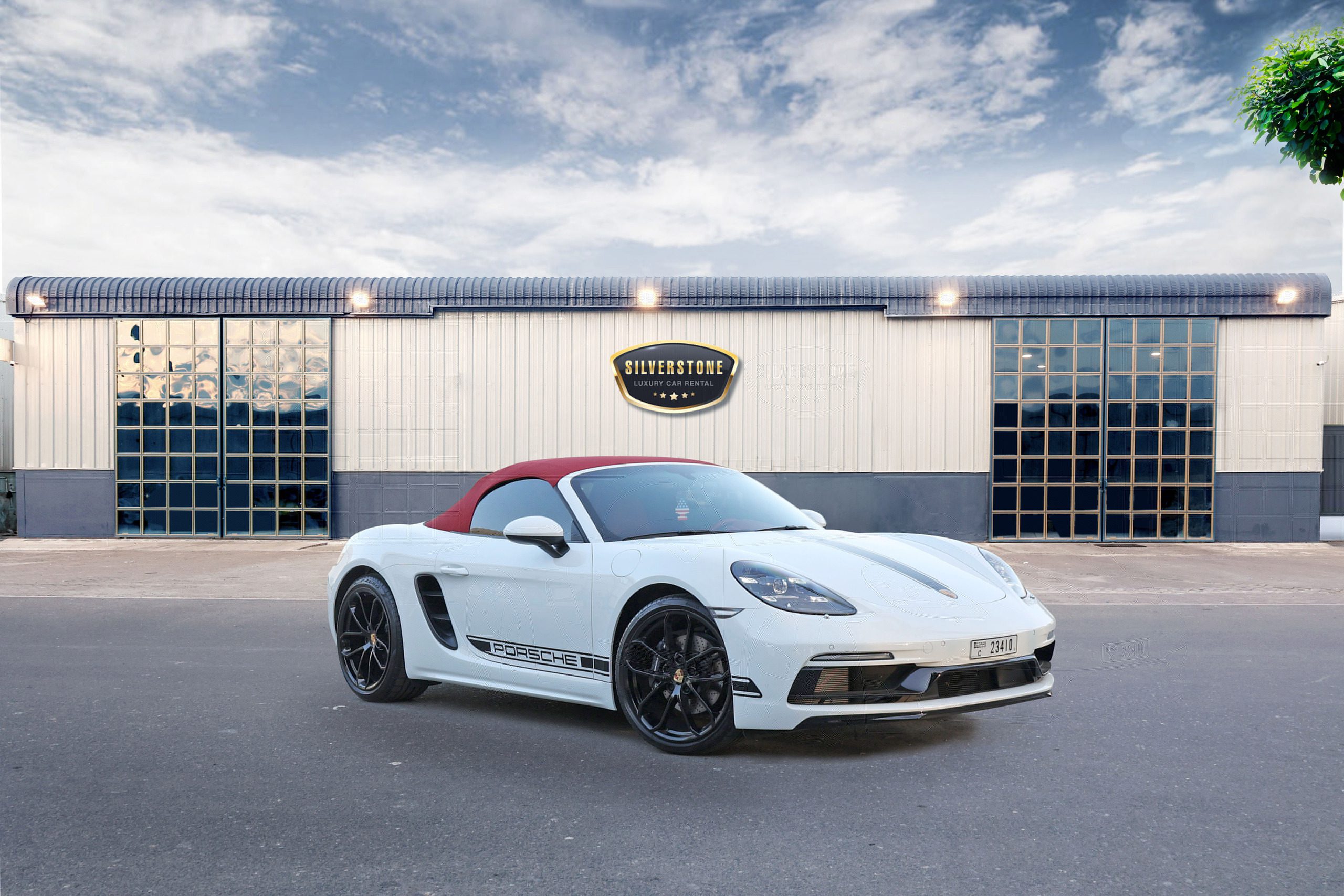 Porsche 718 Boxster - rent a car Dubai