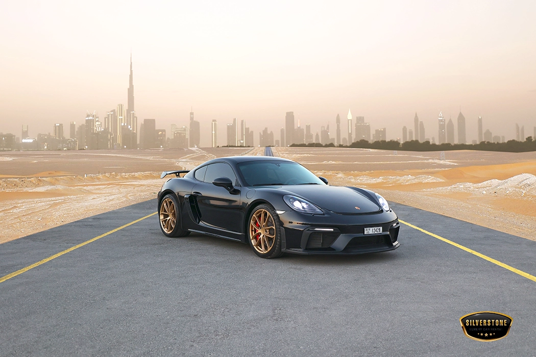 Porsche Cayman GT4 in dubai - Luxury Car Rental Dubai