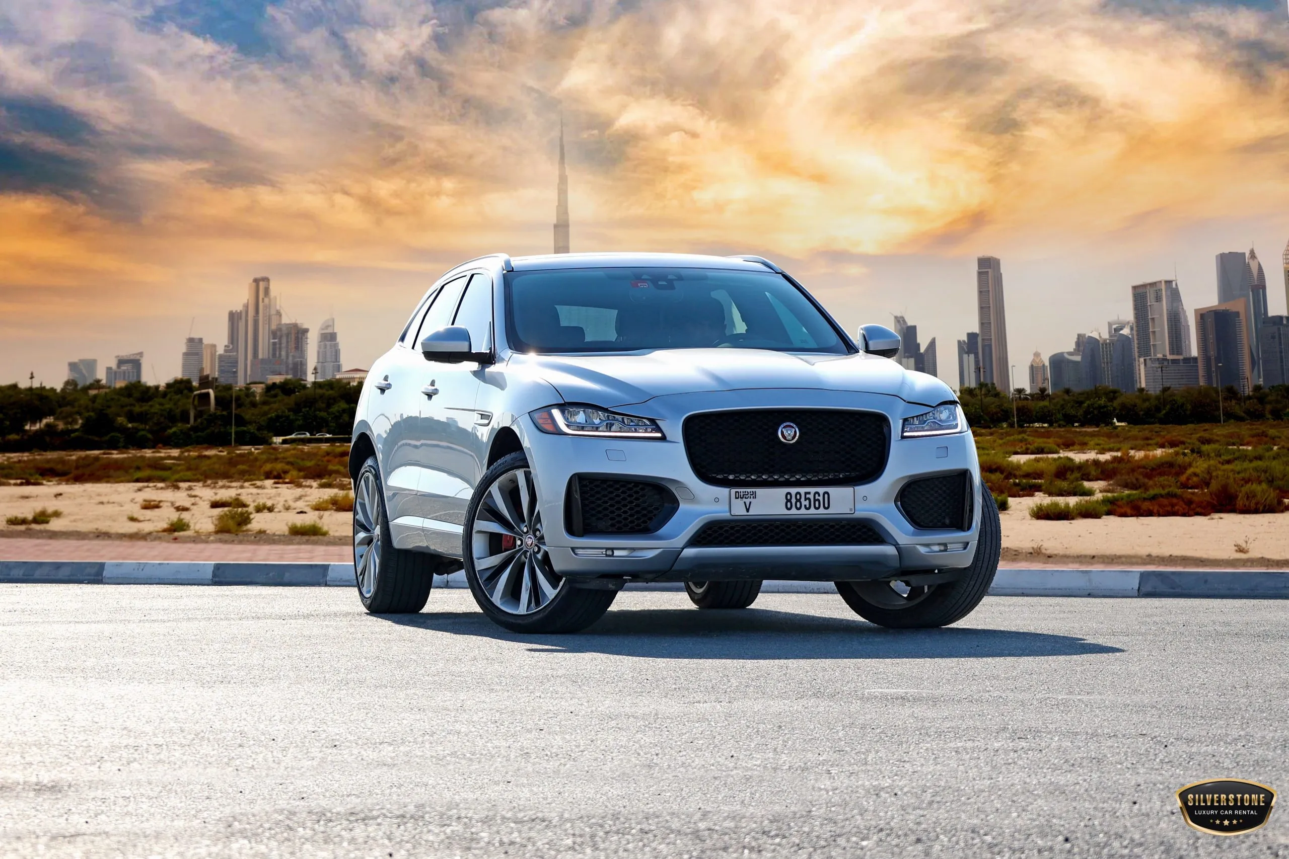 Jaguar F-Pace - SUV rental Dubai