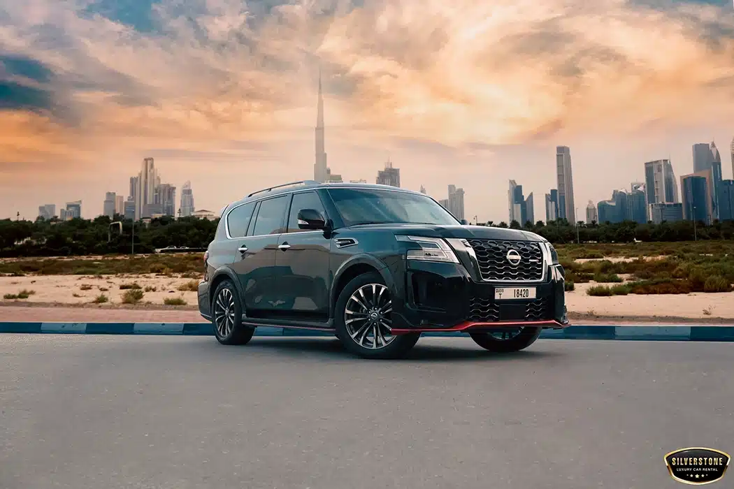 Rent Nissan Patrol Nismo Black in Dubai - SUV Rental Dubai for Desert Adventures