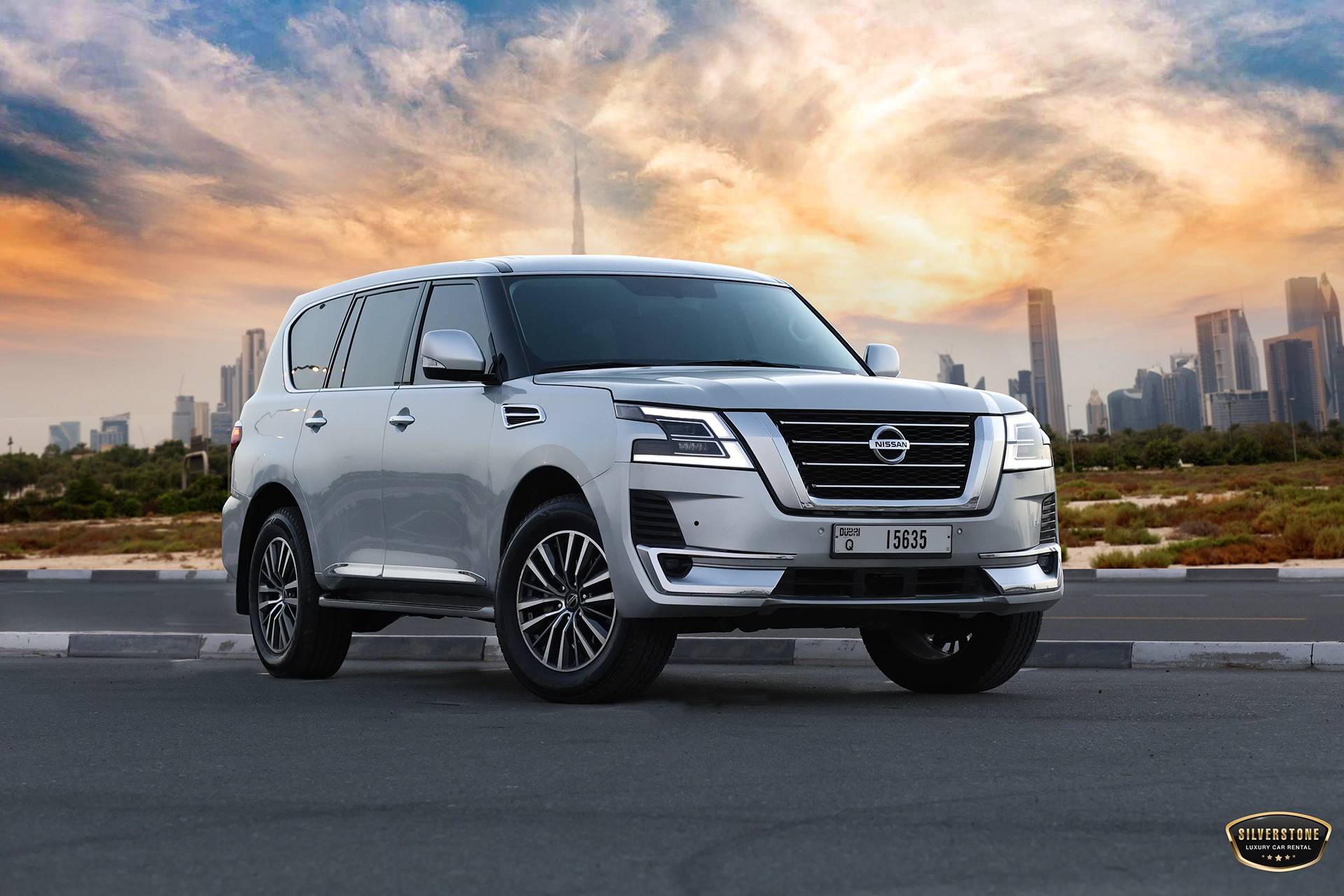 Rent Nissan Patrol Platinum in Dubai - SUV Rental Dubai for Desert Adventures
