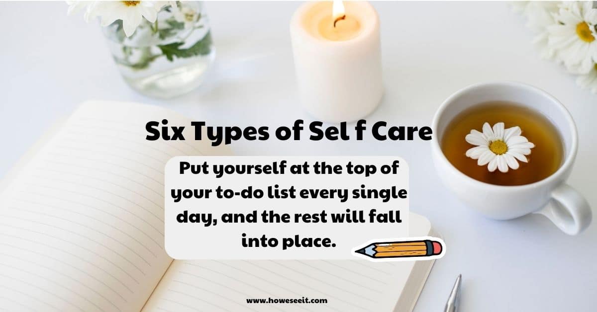 six types of self care