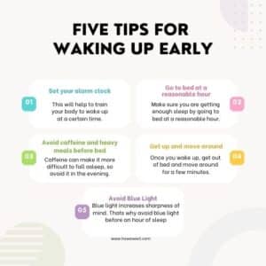 How to make yourself a morning person